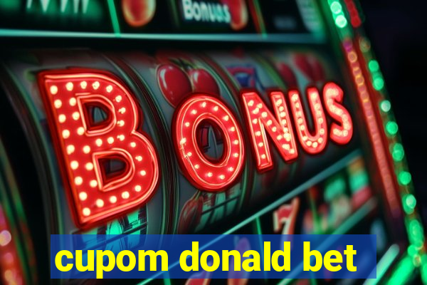 cupom donald bet